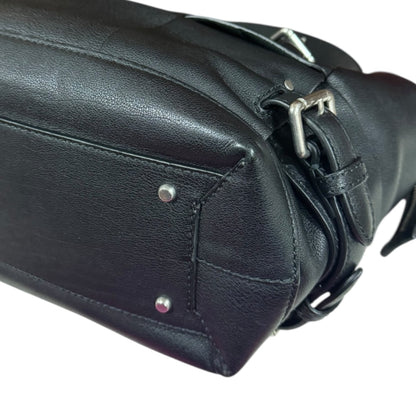 Bottega Veneta Intrecciato Black Intrecciato Shoulder Bag (Pre-Owned)