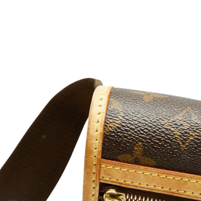 Louis Vuitton Brown Monogram Monogram Shoulder Bag Sling Bag (Pre-Owned)