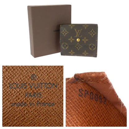 Louis Vuitton Brown Pvc Wallet (Tri-Fold) (Pre-Owned)