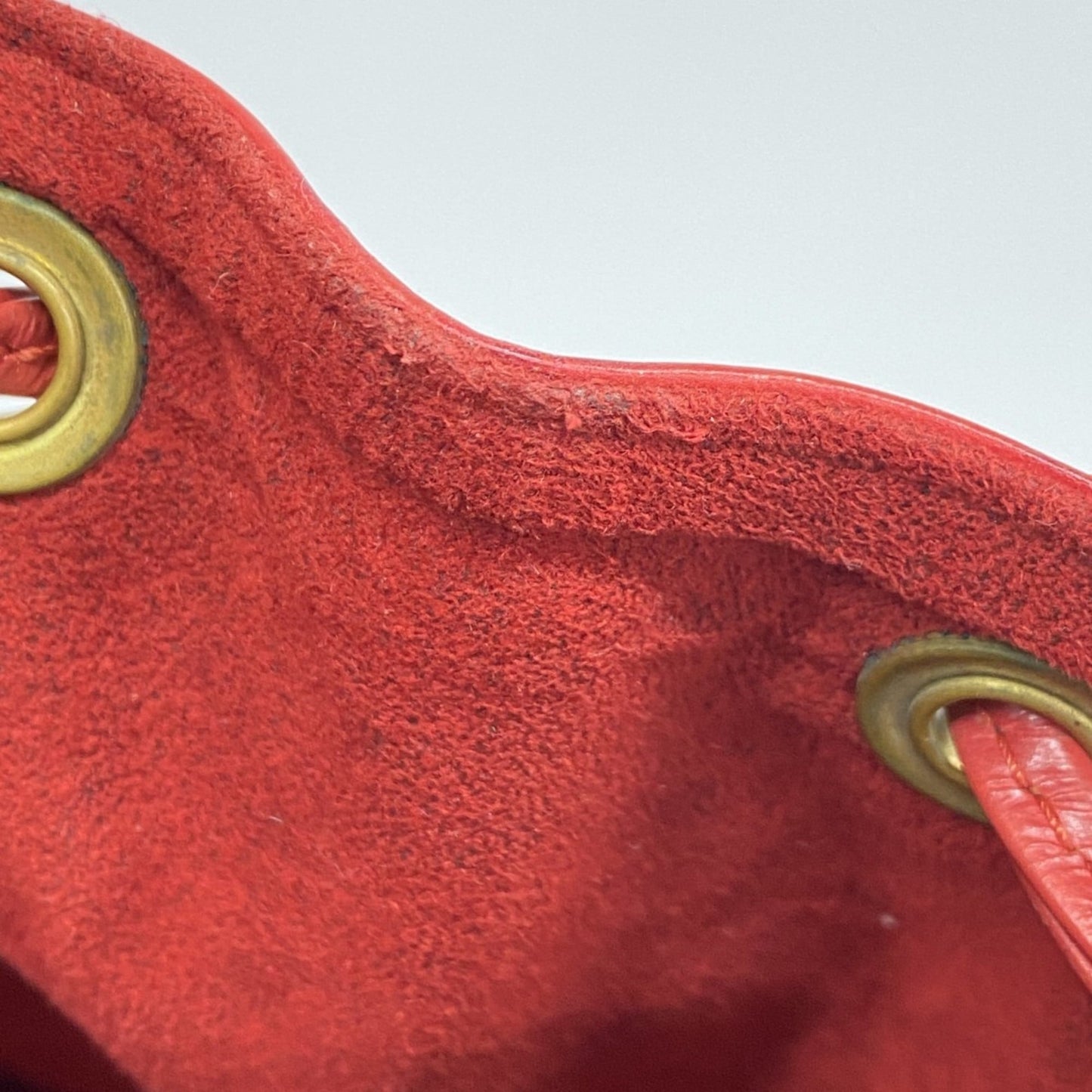 Louis Vuitton Castilian Red Shoulder Bag (Pre-Owned)