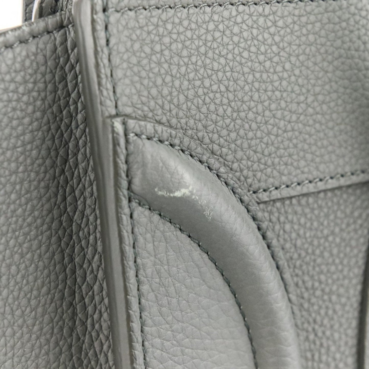 Celine Gray Leather Tote Bag (Pre-Owned)
