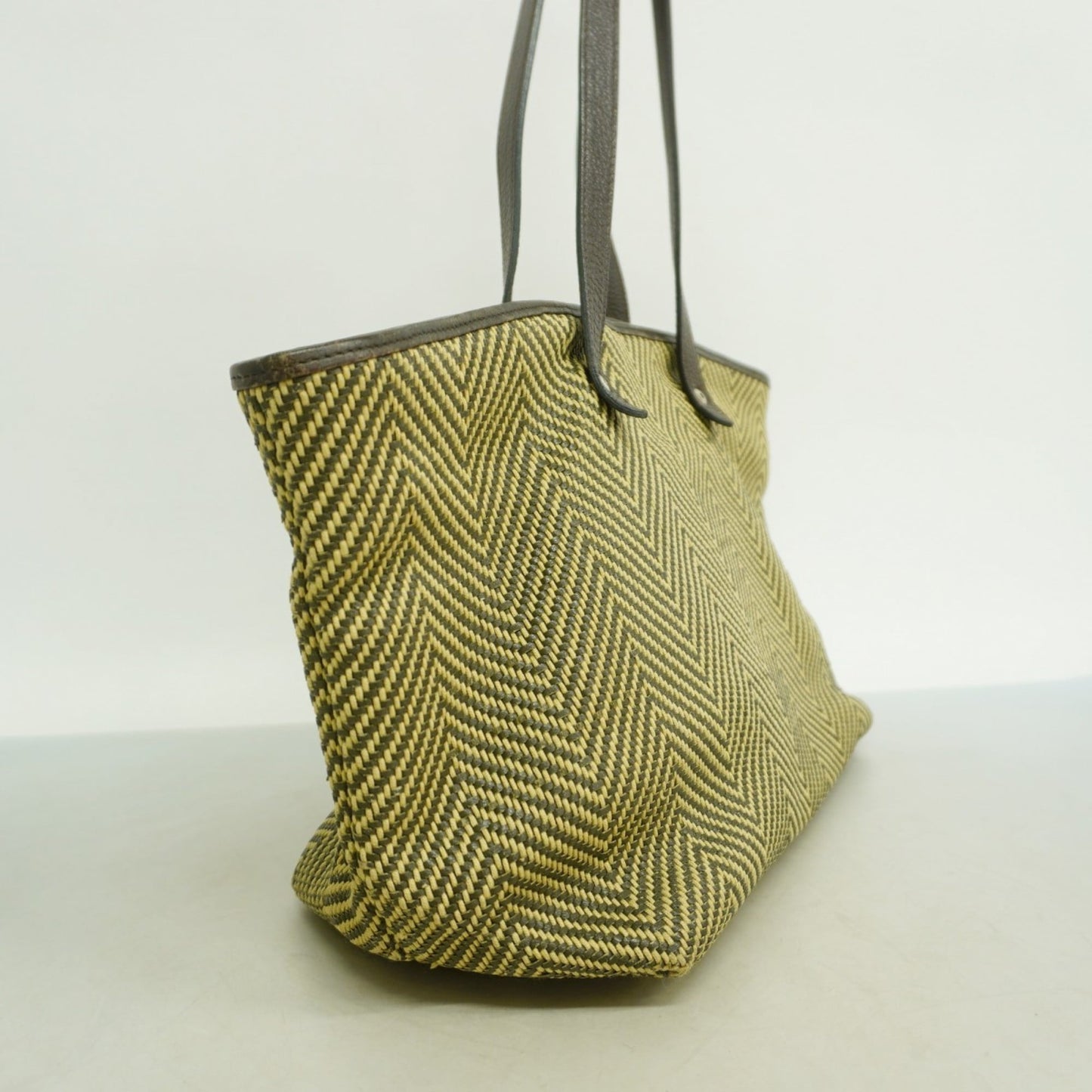 Hermes Beige Polyester Tote Bag (Pre-Owned)