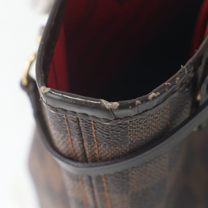 Louis Vuitton Brown Damier Canvas Damier Canvas Shoulder Bag Tote Bag (Pre-Owned)