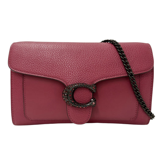 Coach Pink Leather Shoulder Bag (Pre-Owned)