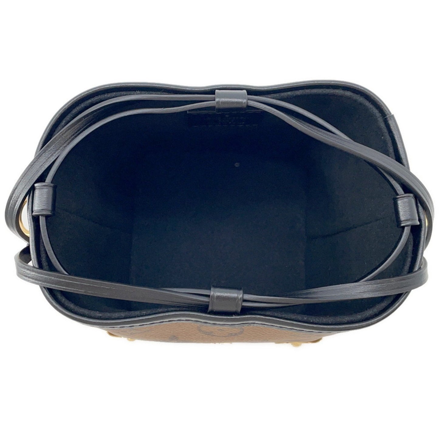 Louis Vuitton Brown Noir Monogram Reverse Shoulder Bag (Pre-Owned)