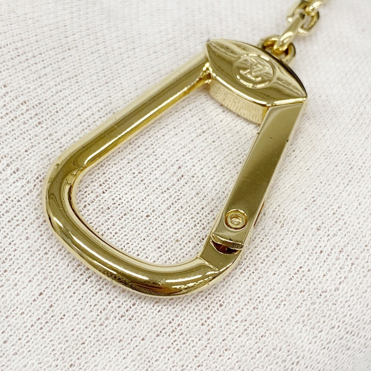 Louis Vuitton Blue Brown Coin Purse/Coin Case (Pre-Owned)