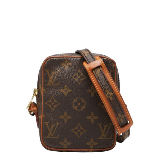 Louis Vuitton Brown Pvc Leather Shoulder Bag (Pre-Owned)