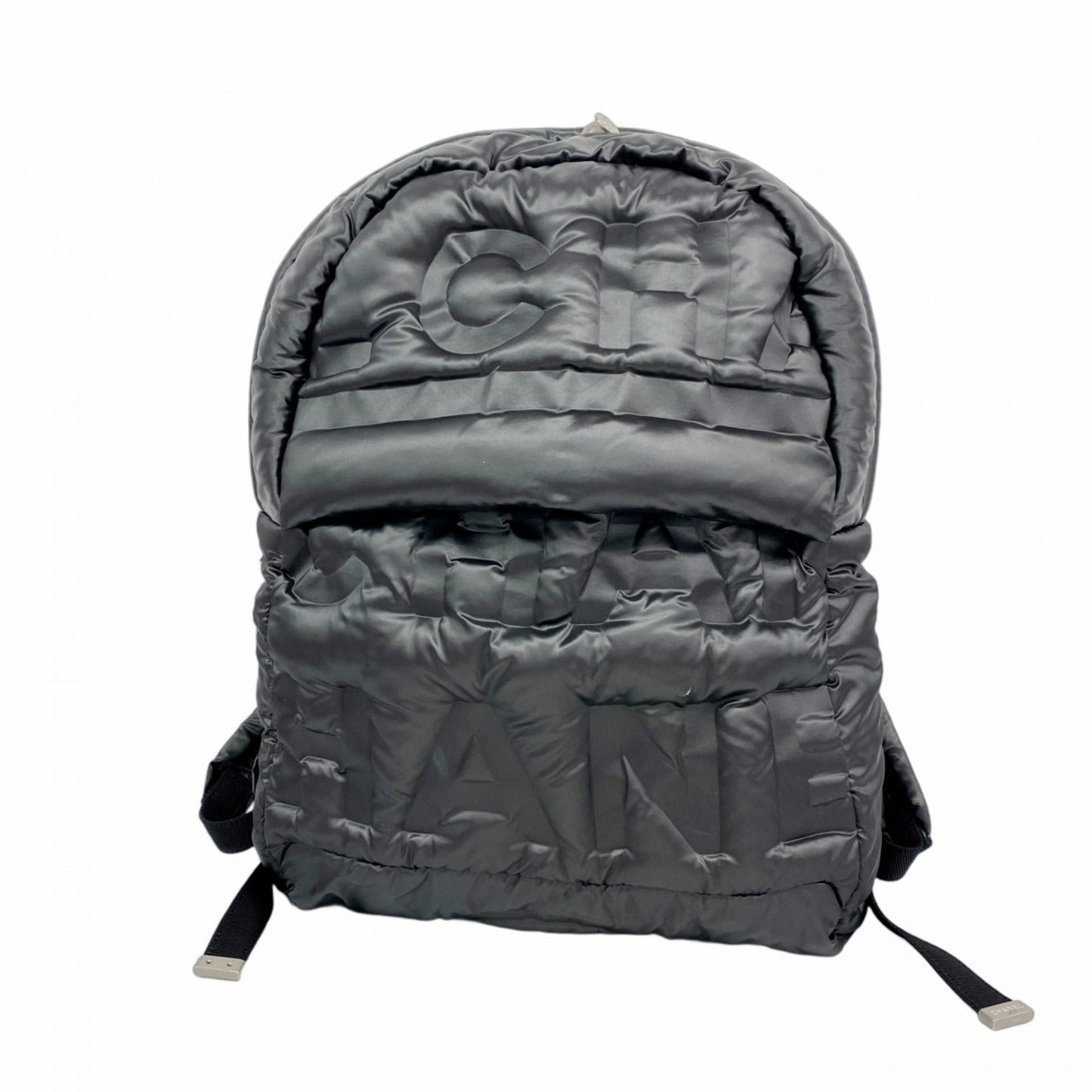 Chanel Black Nylon Backpack (Pre-Owned)