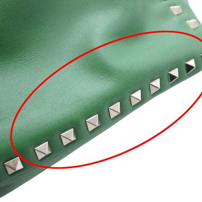 Valentino Garavani Green Handbag Tote Bag (Pre-Owned)