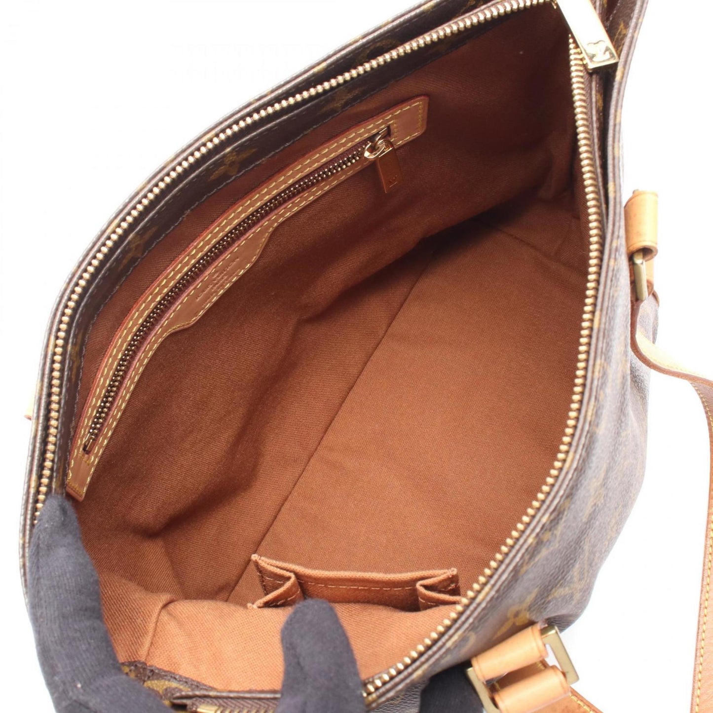 Louis Vuitton Brown Coated Canvas Monogram Pvc Leather Shoulder Bag (Pre-Owned)