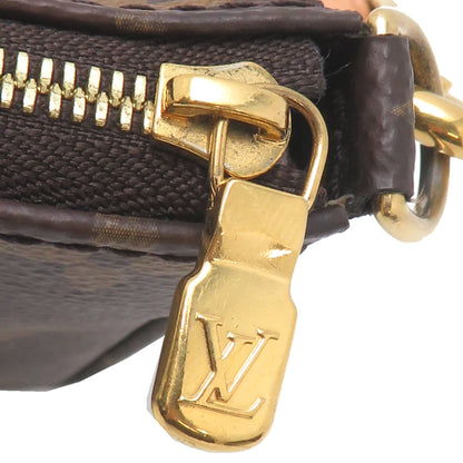 Louis Vuitton Brown Monogram Pochette Shoulder Bag (Pre-Owned)