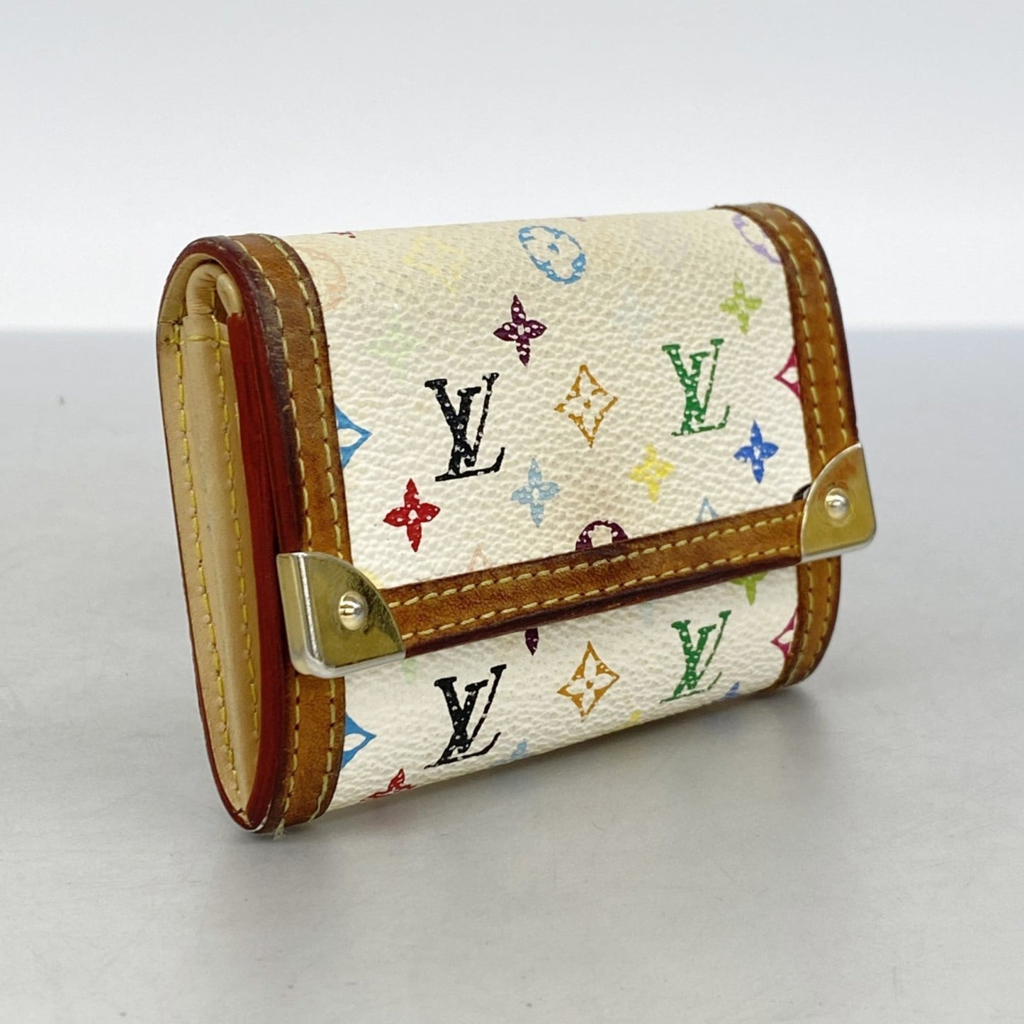 Louis Vuitton Blanc Coin Purse/Coin Case (Pre-Owned)