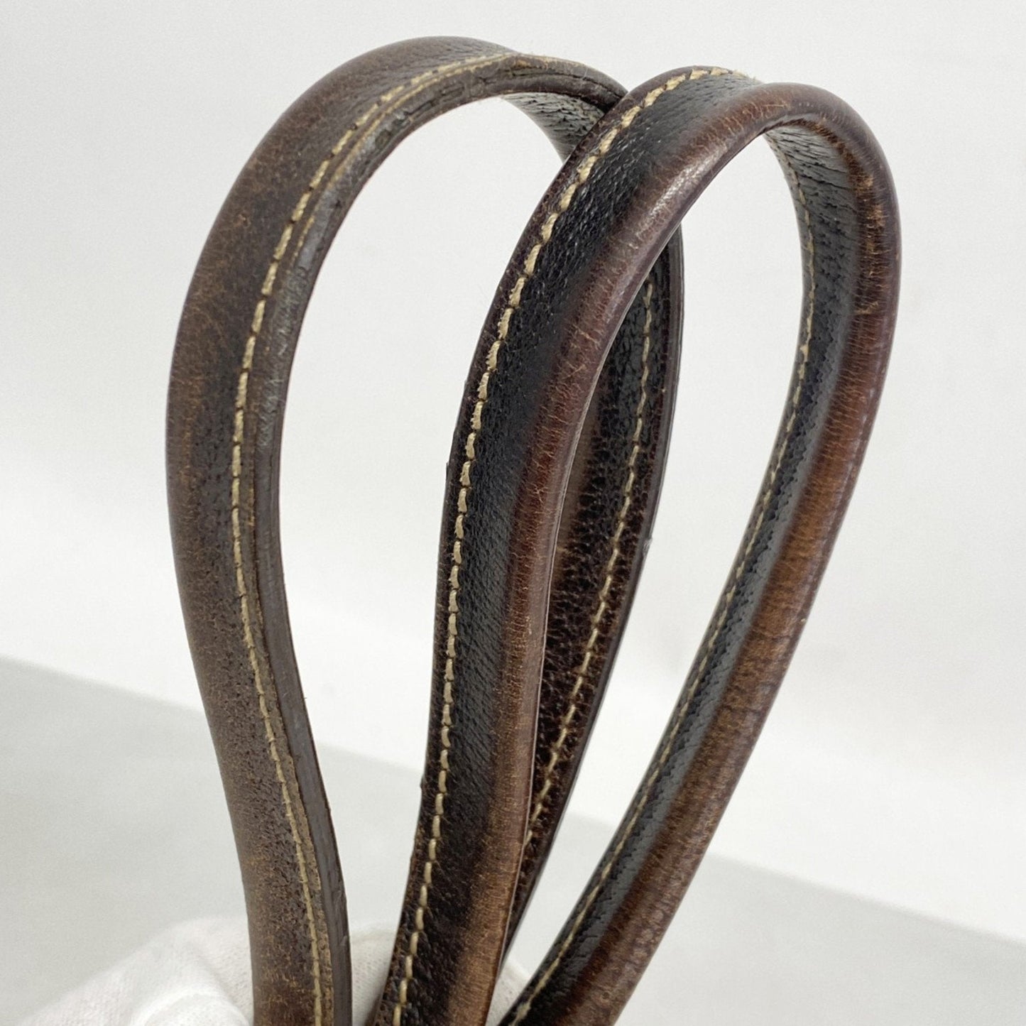 Gucci Brown Canvas Tote Bag (Pre-Owned)