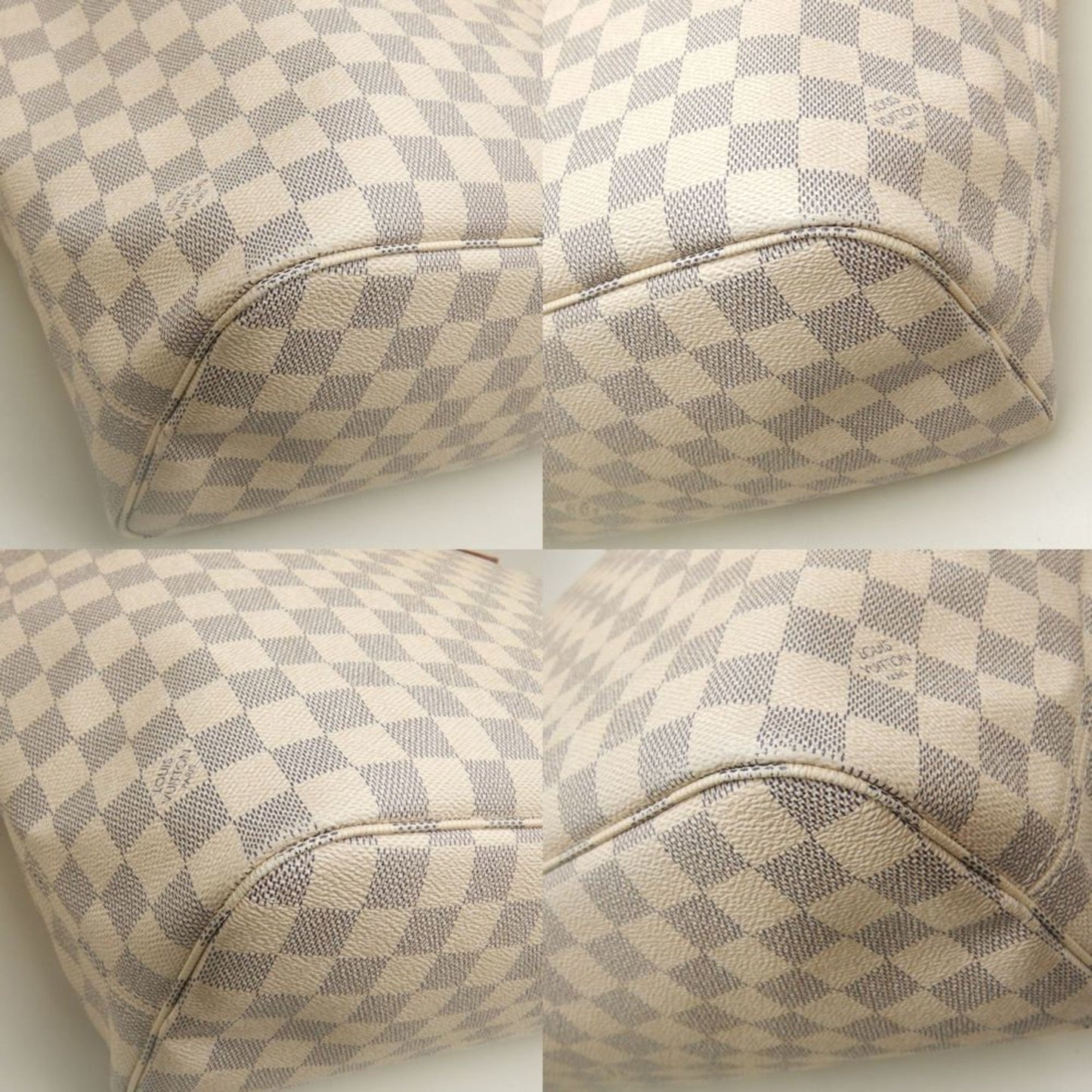 Louis Vuitton Damier Azur White Damier Azur Tote Bag (Pre-Owned)