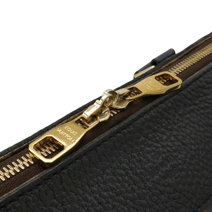 Louis Vuitton Monogram Black Noir Monogram Leather Shoulder Bag Tote Bag (Pre-Owned)