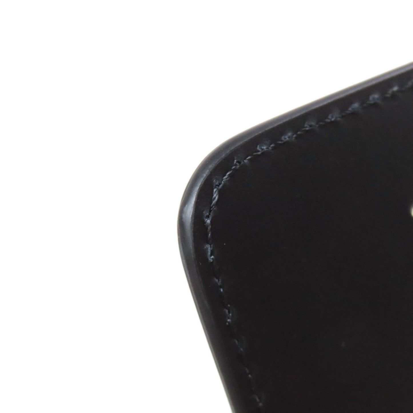 Maison Margiela Black Leather Coin Purse/Coin Case (Pre-Owned)