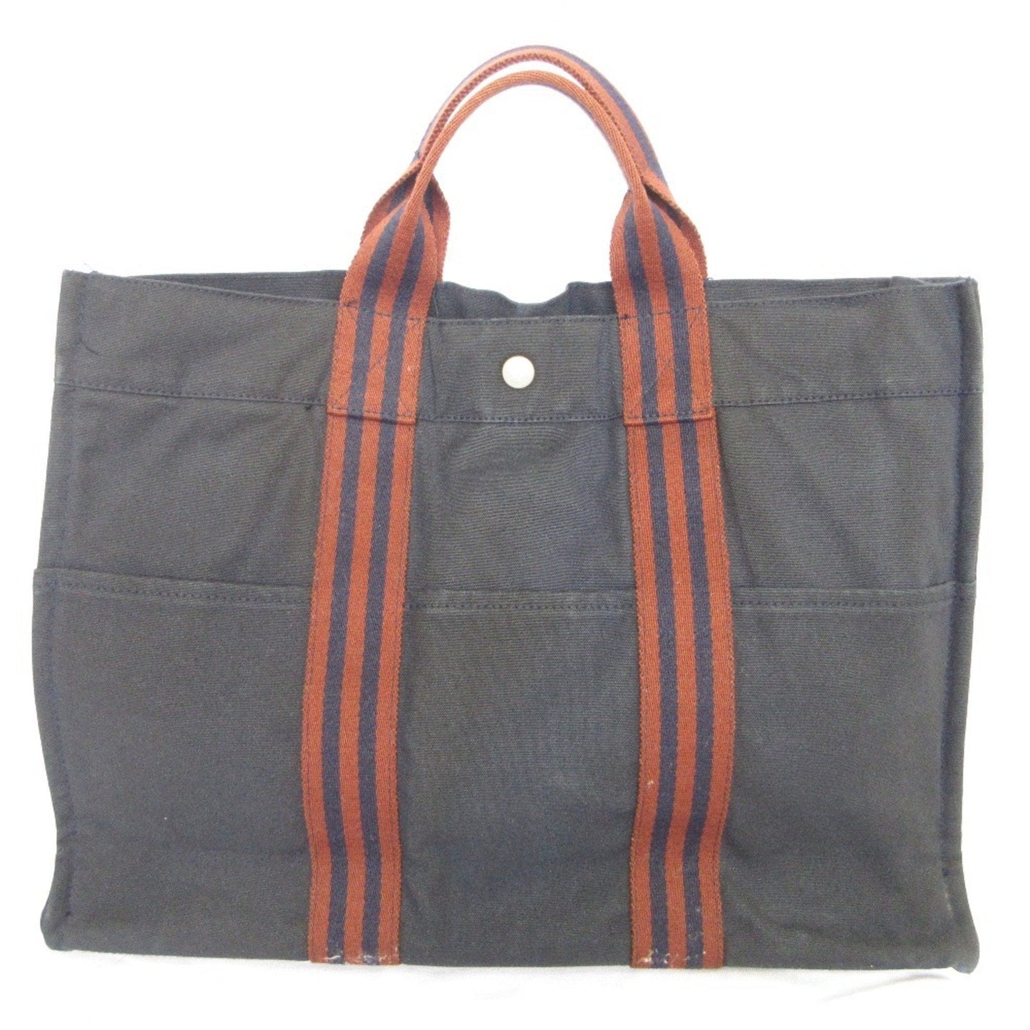 Hermes Navy Tote Bag (Pre-Owned)