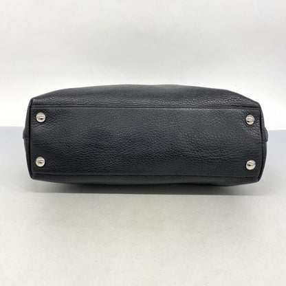 Gucci Black Leather Tote Bag (Pre-Owned)