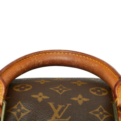 Louis Vuitton Brown Pvc Leather Boston Bag (Pre-Owned)