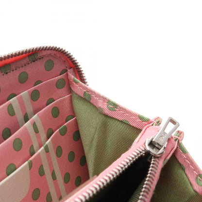 Hermes Pink Rose Confetti Leather Middle Wallet (Bi-Fold) (Pre-Owned)