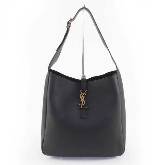 Saint Laurent Black Leather Shoulder Bag (Pre-Owned)