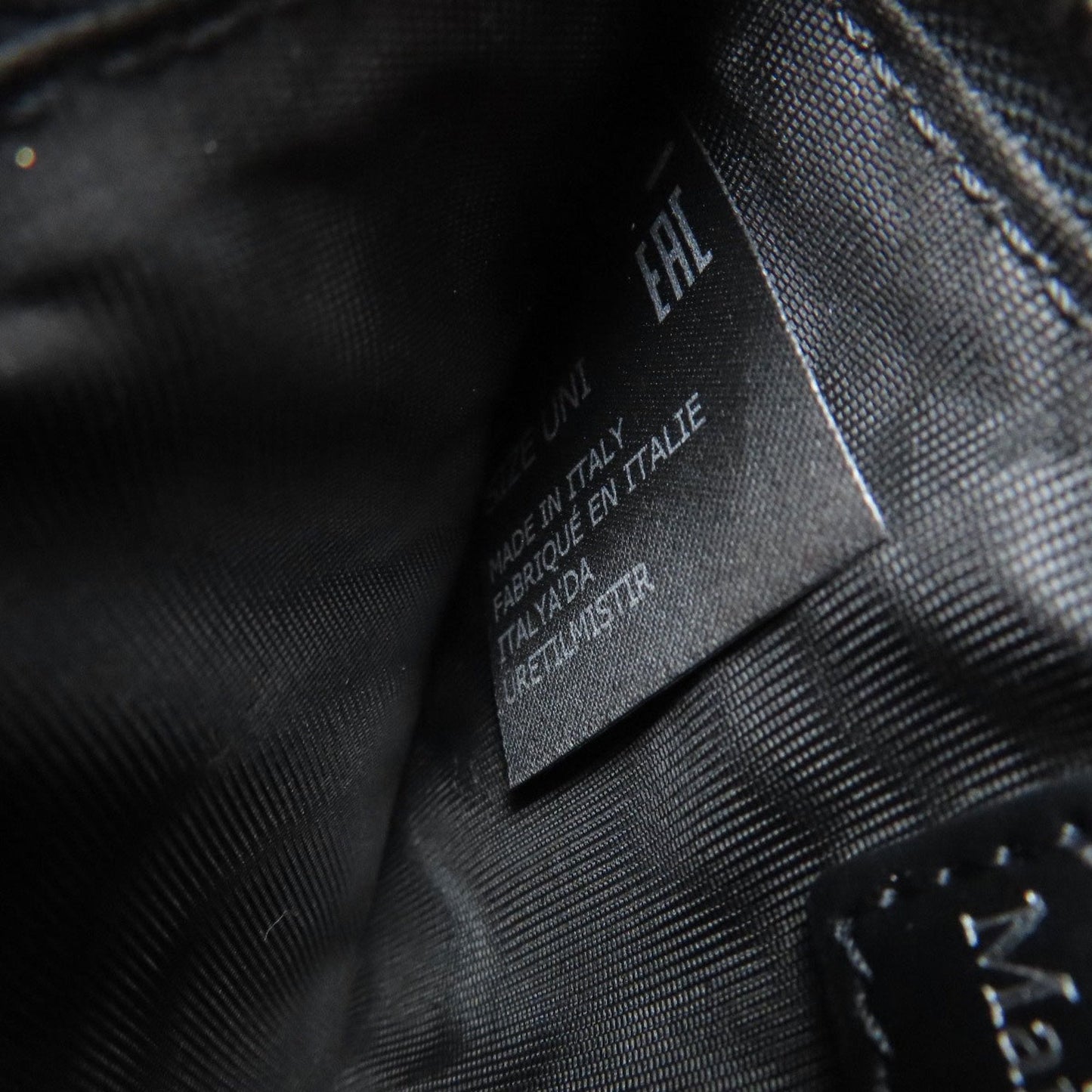 Maison Margiela Black Leather Coin Purse/Coin Case (Pre-Owned)