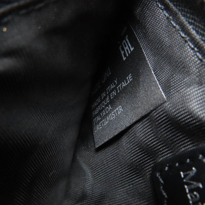 Maison Margiela Black Leather Coin Purse/Coin Case (Pre-Owned)