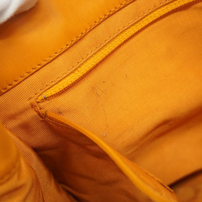 Chanel Orange Leather Tote Bag (Pre-Owned)