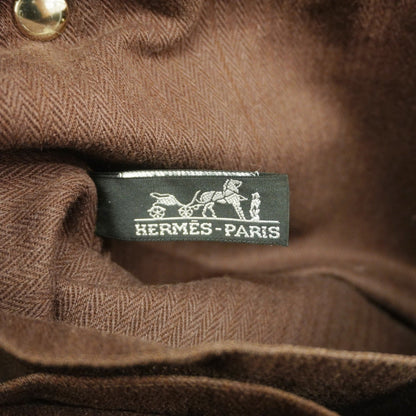 Hermes Beige Polyester Tote Bag (Pre-Owned)