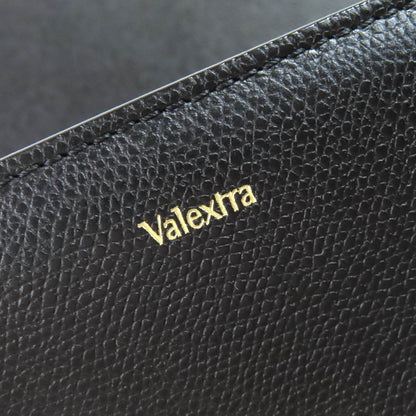 Valextra Black Leather Shoulder Bag (Pre-Owned)