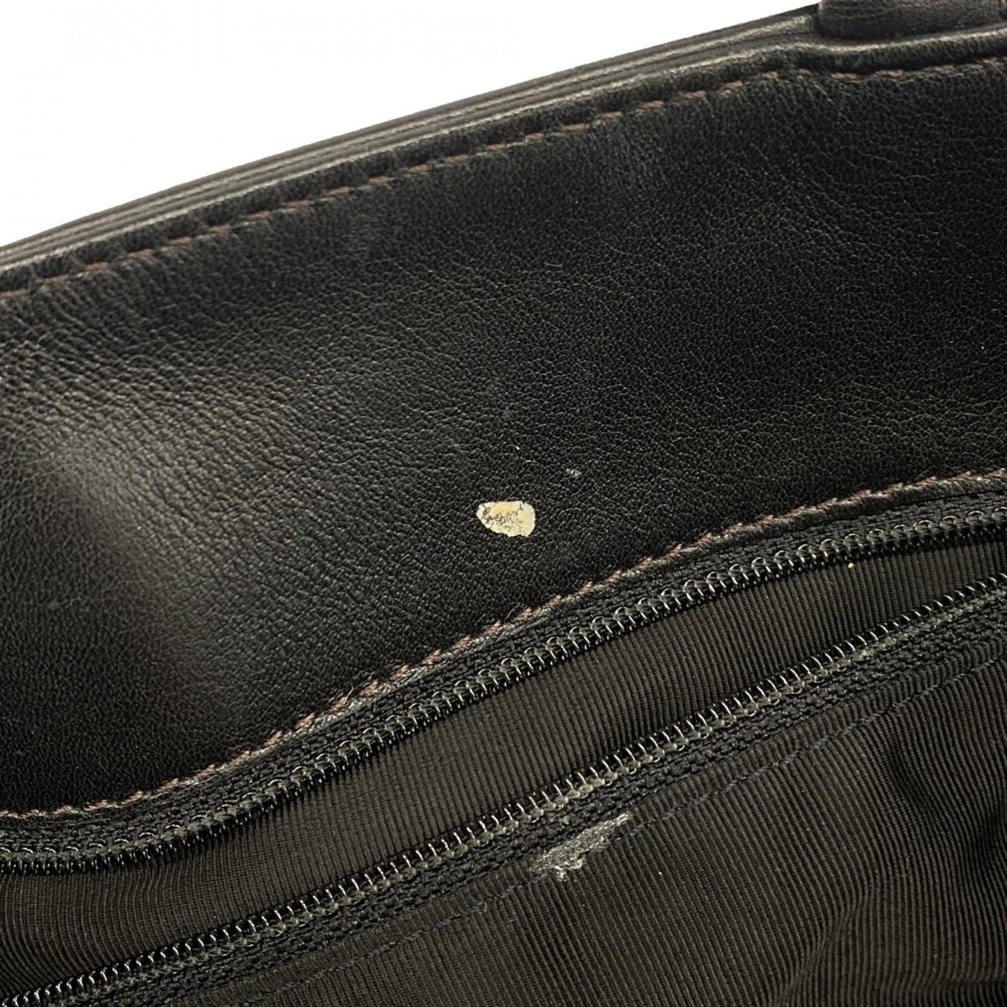 Chanel Black Leather Tote Bag (Pre-Owned)