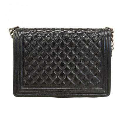 Chanel Black Patent Leather Shoulder Bag (Pre-Owned)