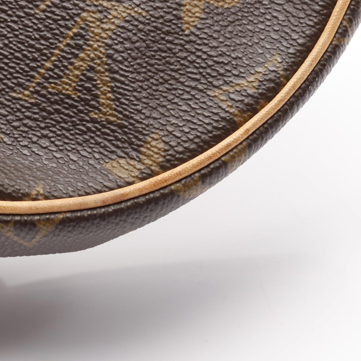 Louis Vuitton Brown Monogram Coated Canvas Leather Shoulder Bag (Pre-Owned)