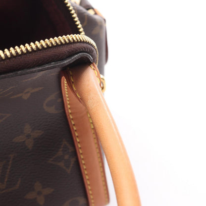 Louis Vuitton Brown Pvc Leather Handbag (Pre-Owned)