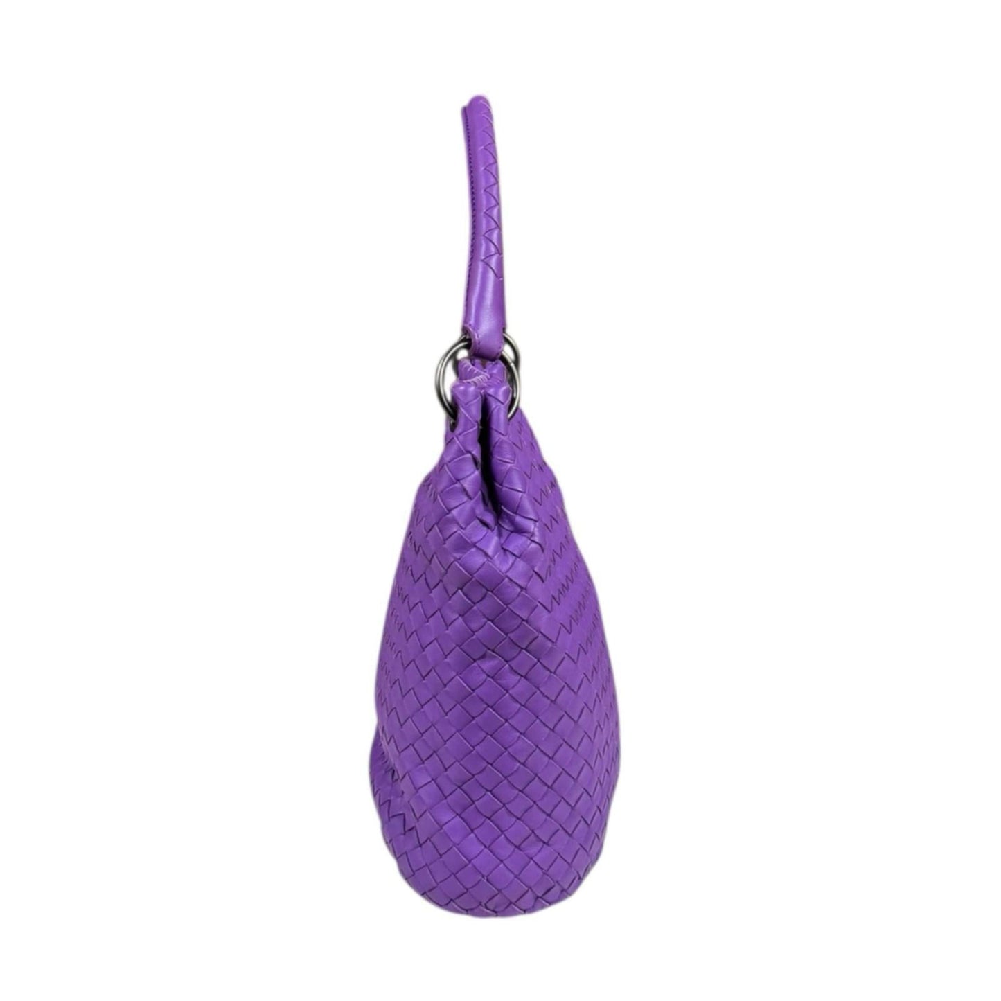 Bottega Veneta Intrecciato Purple Intrecciato Tote Bag (Pre-Owned)