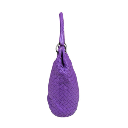 Bottega Veneta Intrecciato Purple Intrecciato Tote Bag (Pre-Owned)