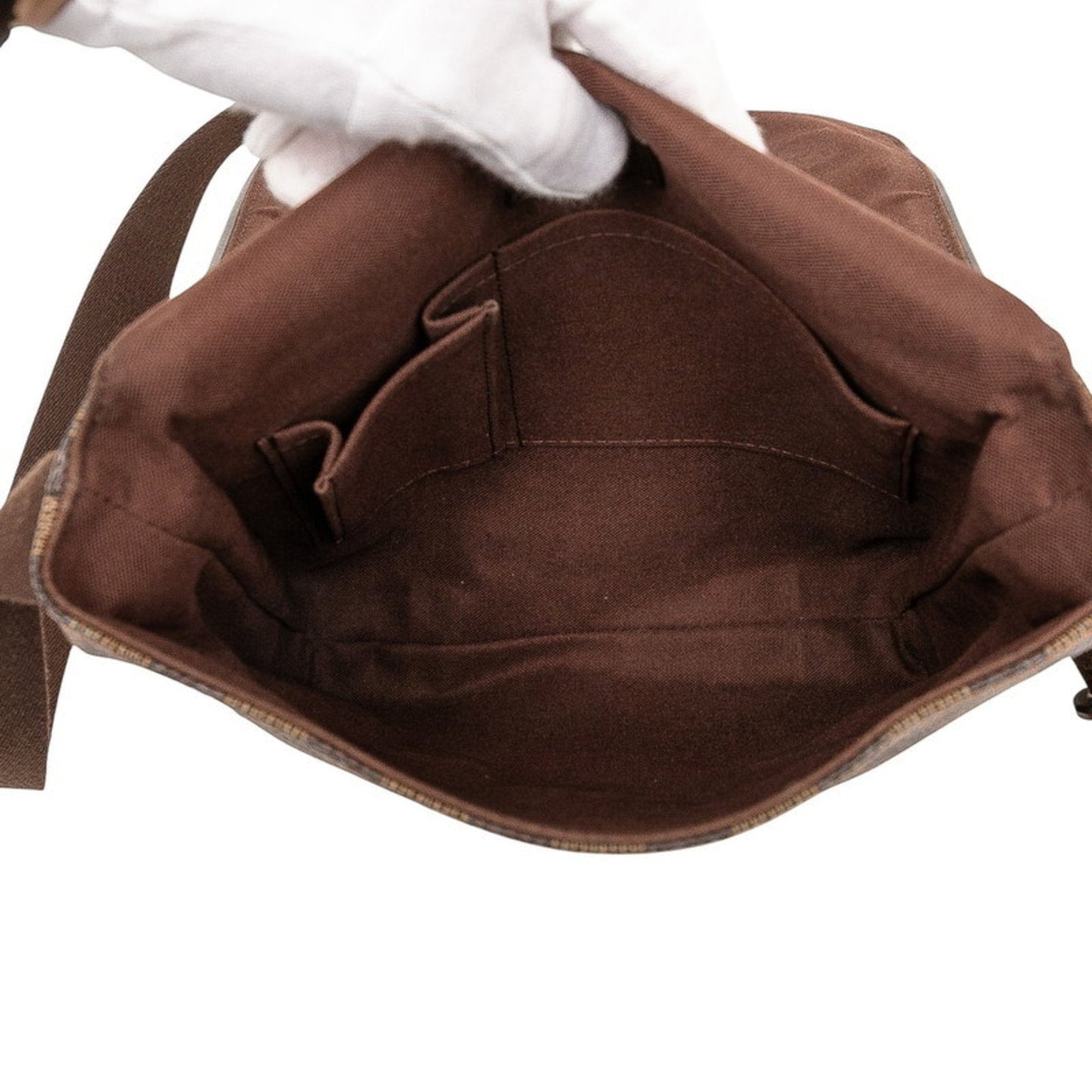 Louis Vuitton Brown Pvc Leather Shoulder Bag (Pre-Owned)