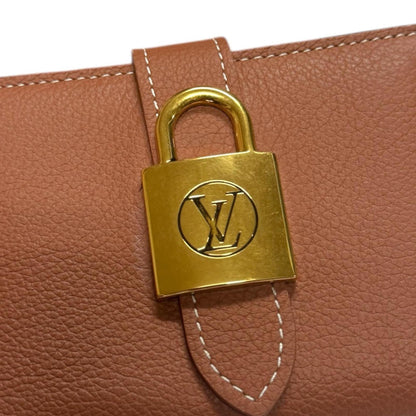 Louis Vuitton Brown Cognac Leather Wallet (Bi-Fold) (Pre-Owned)
