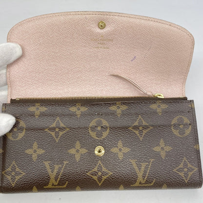 Louis Vuitton Brown Rose Ballerine Long Wallet (Bi-Fold) (Pre-Owned)