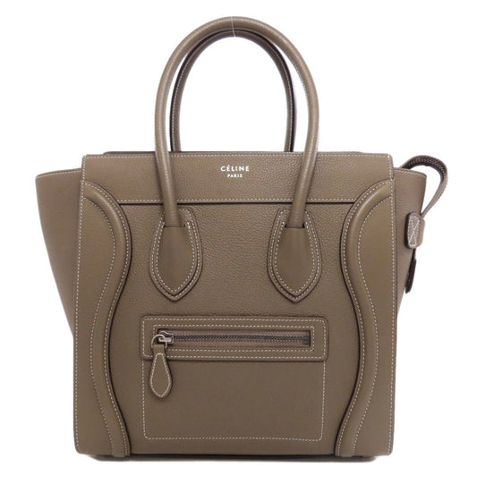 Celine Brown Leather Tote Bag (Pre-Owned)