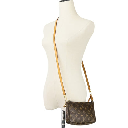 Louis Vuitton Brown Monogram Monogram Pochette Pouch (Pre-Owned)