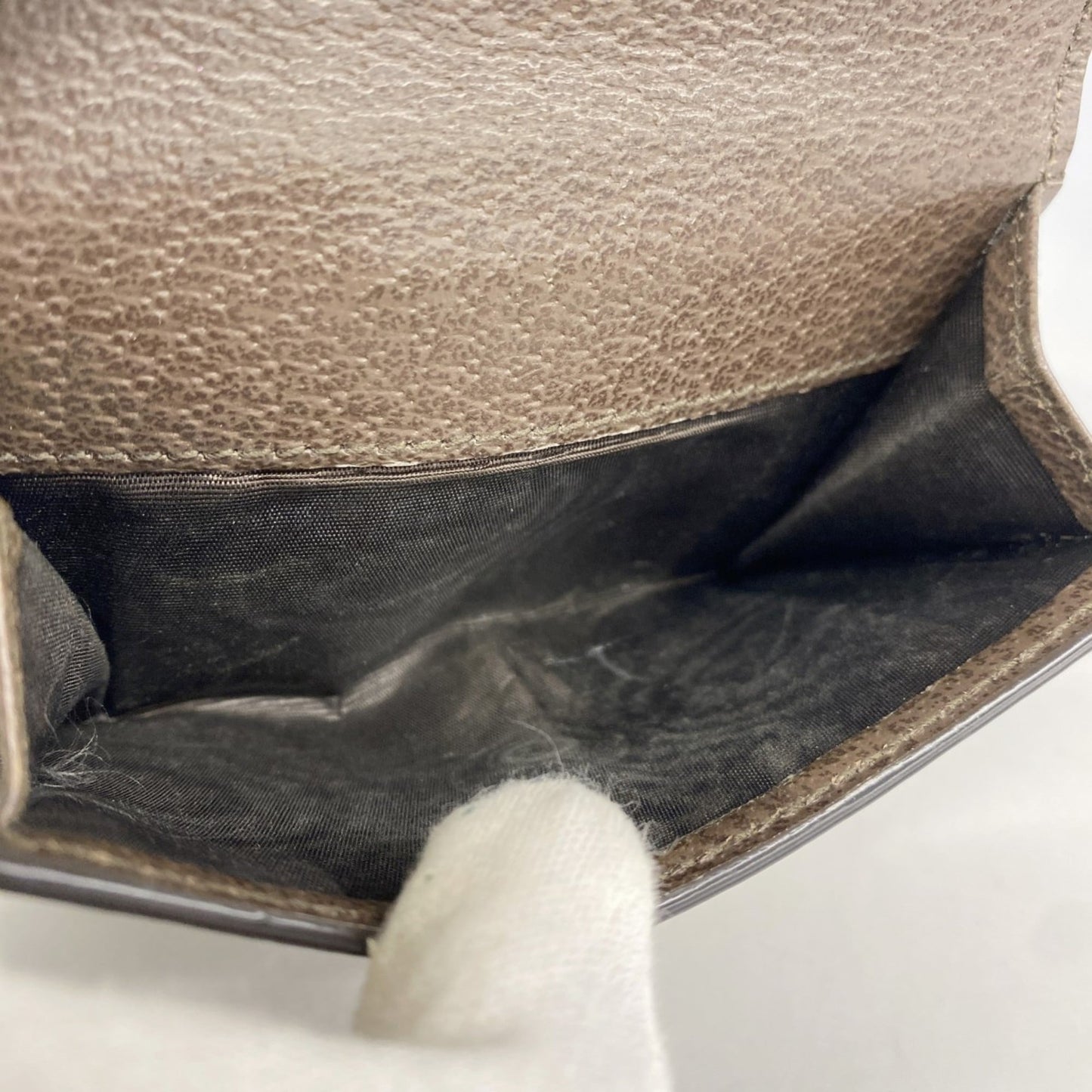 Gucci Brown Pvc Wallet (Bi-Fold) (Pre-Owned)