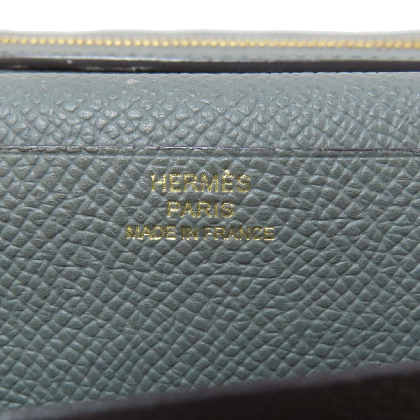 Hermes Gray Epsom Leather Wallet (Bi-Fold) (Pre-Owned)