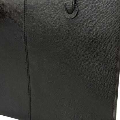 Chanel Black White Leather Tote Bag (Pre-Owned)