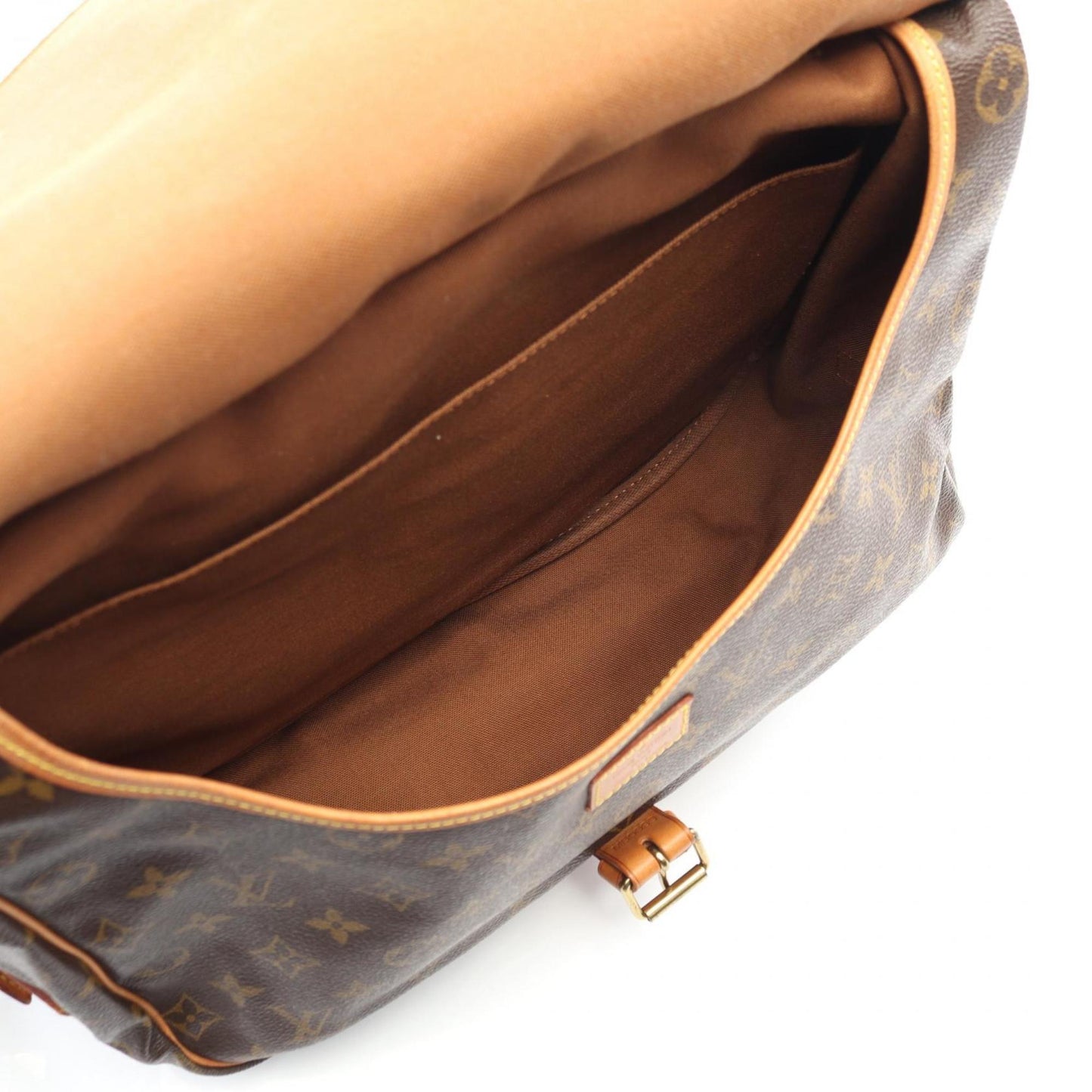 Louis Vuitton Brown Monogram Monogram Shoulder Bag (Pre-Owned)