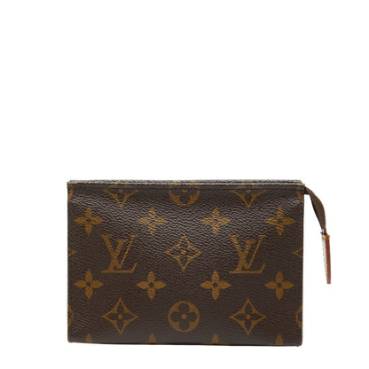 Louis Vuitton Brown Pvc Leather Pochette Pouch (Pre-Owned)