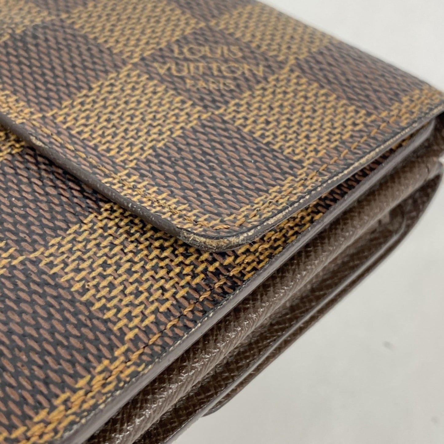 Louis Vuitton Ebene Wallet (Tri-Fold) (Pre-Owned)