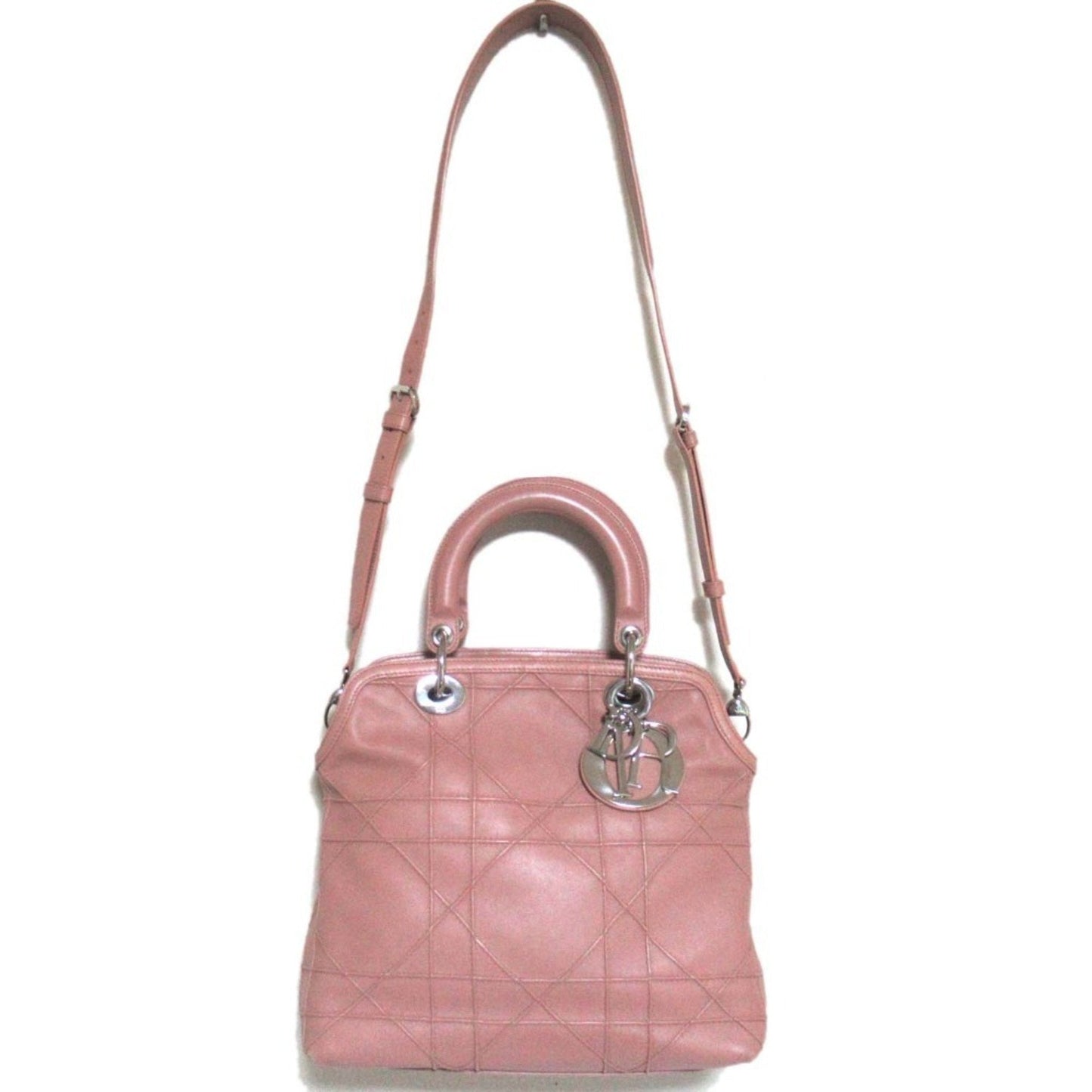 Christian Dior Pink Handbag Shoulder Bag (Pre-Owned)