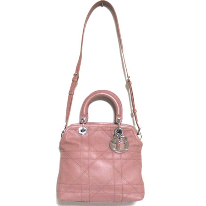 Christian Dior Pink Handbag Shoulder Bag (Pre-Owned)