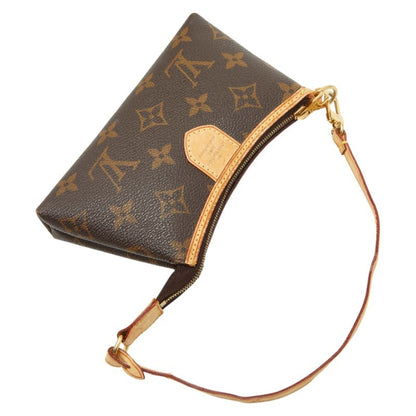Louis Vuitton Brown Pvc Leather Pochette Pouch (Pre-Owned)